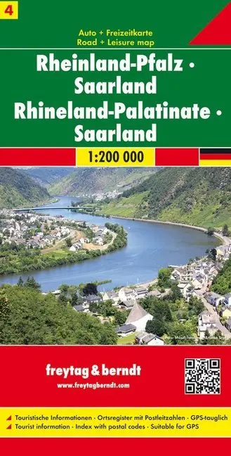 Cover: 9783707900552 | Rheinland Pfalz - Saarland, Autokarte 1:200.000....