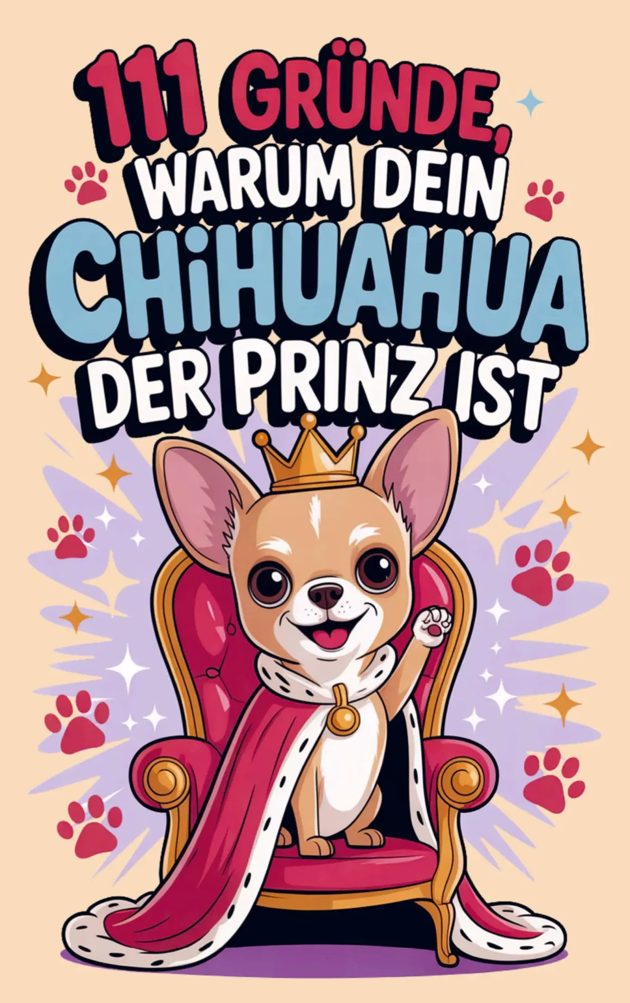 Cover: 9789403820552 | 111 Gründe, warum dein Chihuahua der Prinz ist | Franzi Fellbach