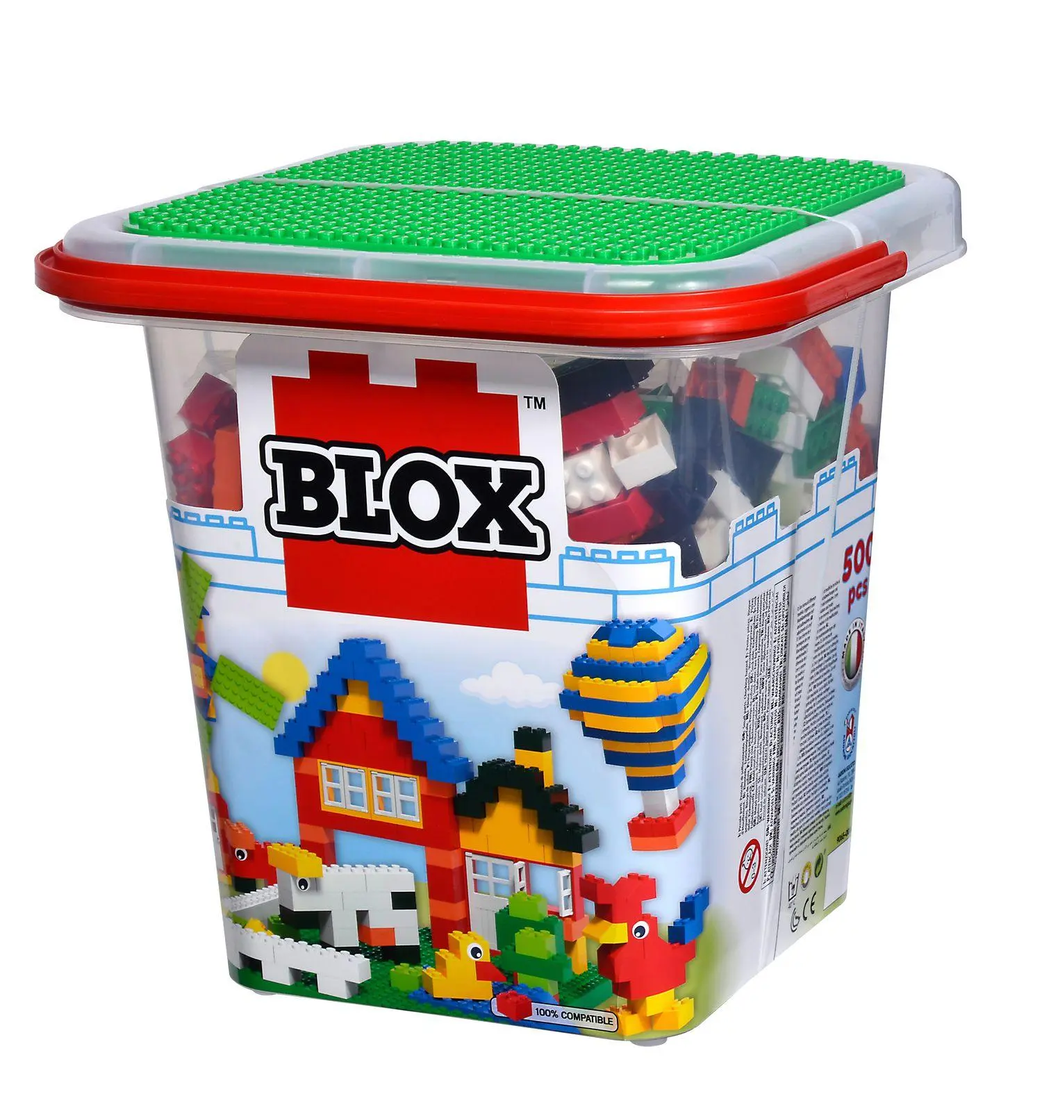 Cover: 8000796090652 | Blox Eimer 500 Teile | Deutsch | 2026 | SIMBA TOYS | EAN 8000796090652