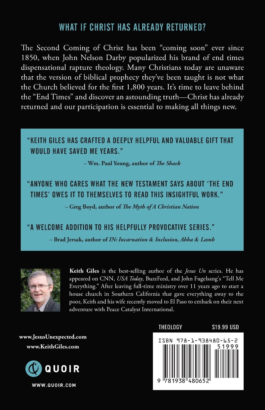 Rückseite: 9781938480652 | Jesus Unexpected | Ending the End Times to Become the Second Coming