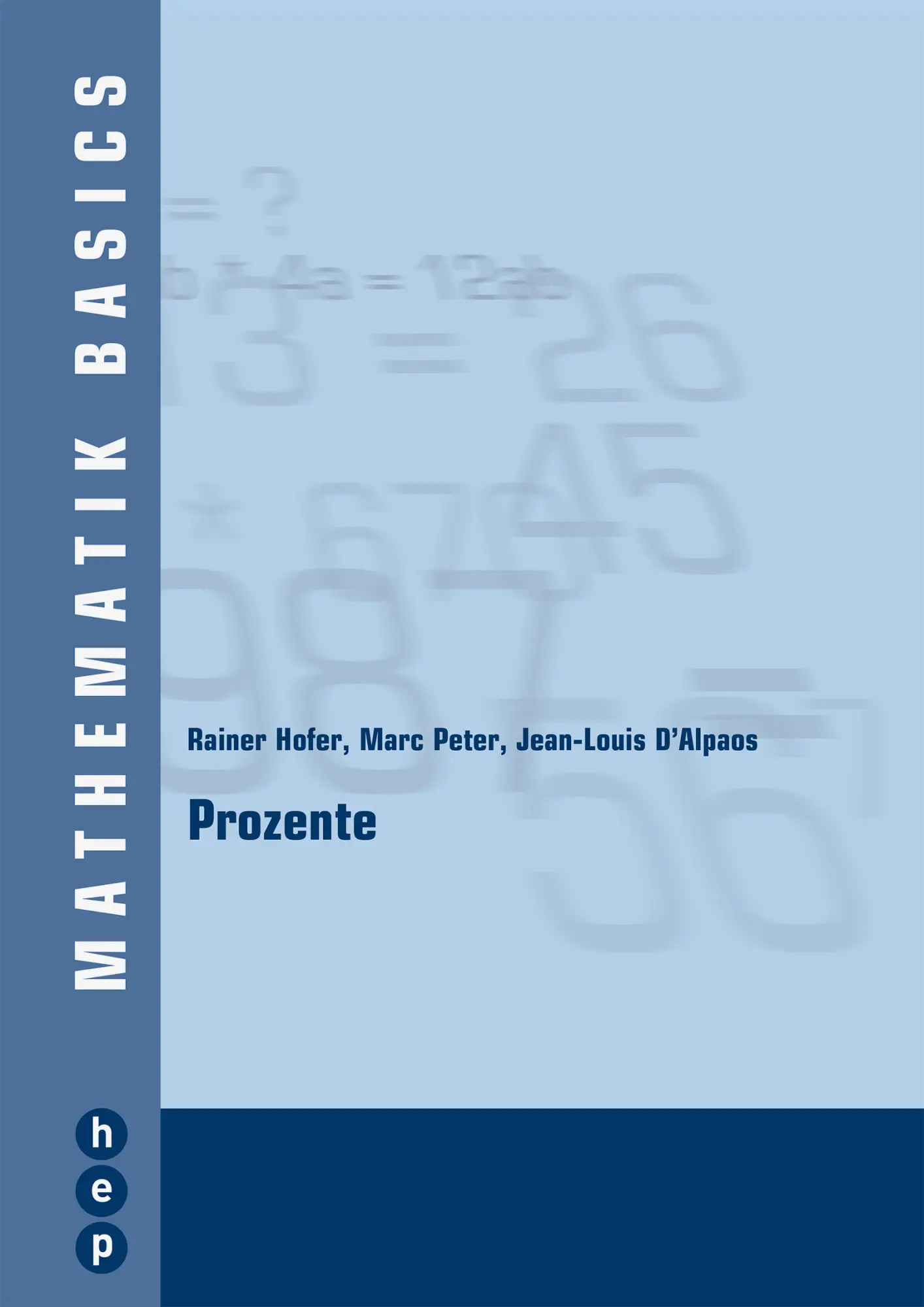 Cover: 9783035510652 | Prozente | Mathematik Basics | Hofer | Taschenbuch | 48 S. | Deutsch