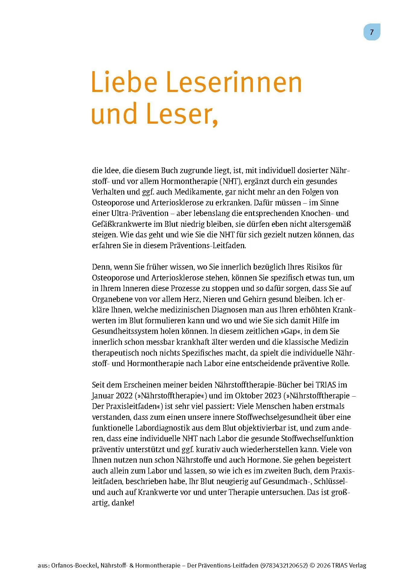 Bild: 9783432120652 | Nährstoff- &amp; Hormontherapie - Der Präventions-Leitfaden | Buch | 2025