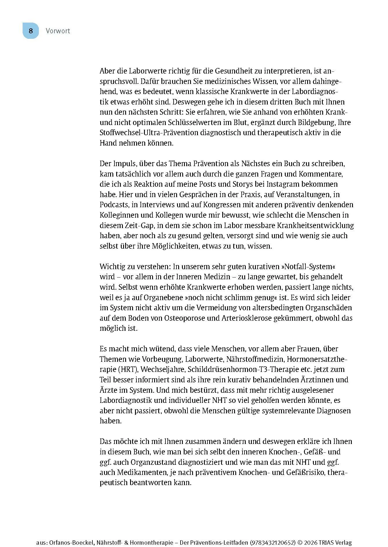 Bild: 9783432120652 | Nährstoff- &amp; Hormontherapie - Der Präventions-Leitfaden | Buch | 2025