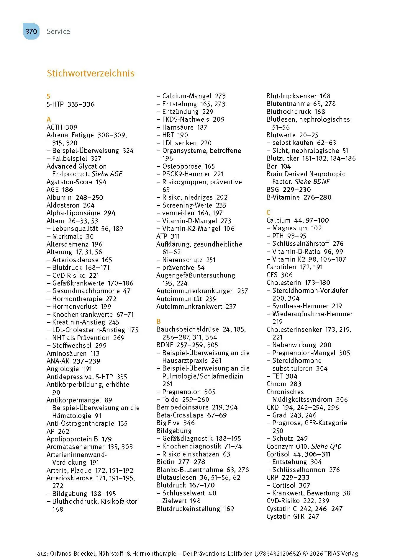 Bild: 9783432120652 | Nährstoff- &amp; Hormontherapie - Der Präventions-Leitfaden | Buch | 2025