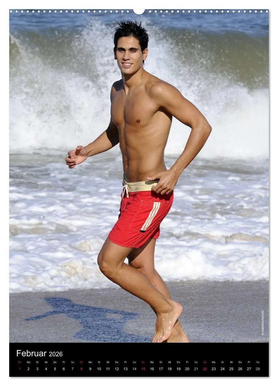 Bild: 9783516440652 | Strandboys 2026 (Wandkalender 2026 DIN A2 hoch), CALVENDO...