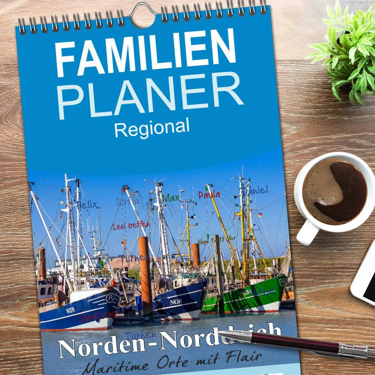 Bild: 9783516510652 | Familienplaner 2026 - Norden-Norddeich. Maritime Orte mit Flair mit...