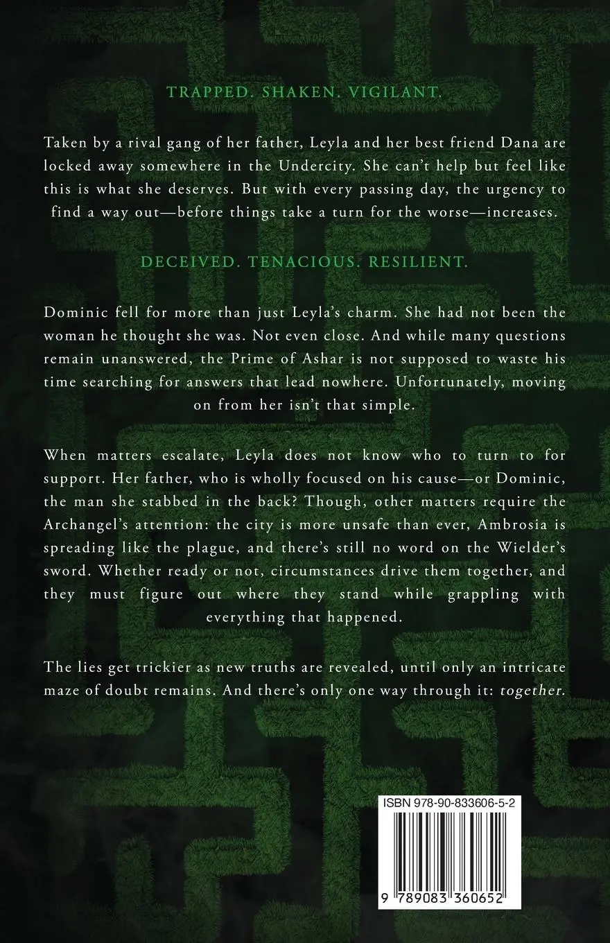 Rückseite: 9789083360652 | A Maze of Doubt | An Urban Romantasy | Britt van den Elzen | Buch