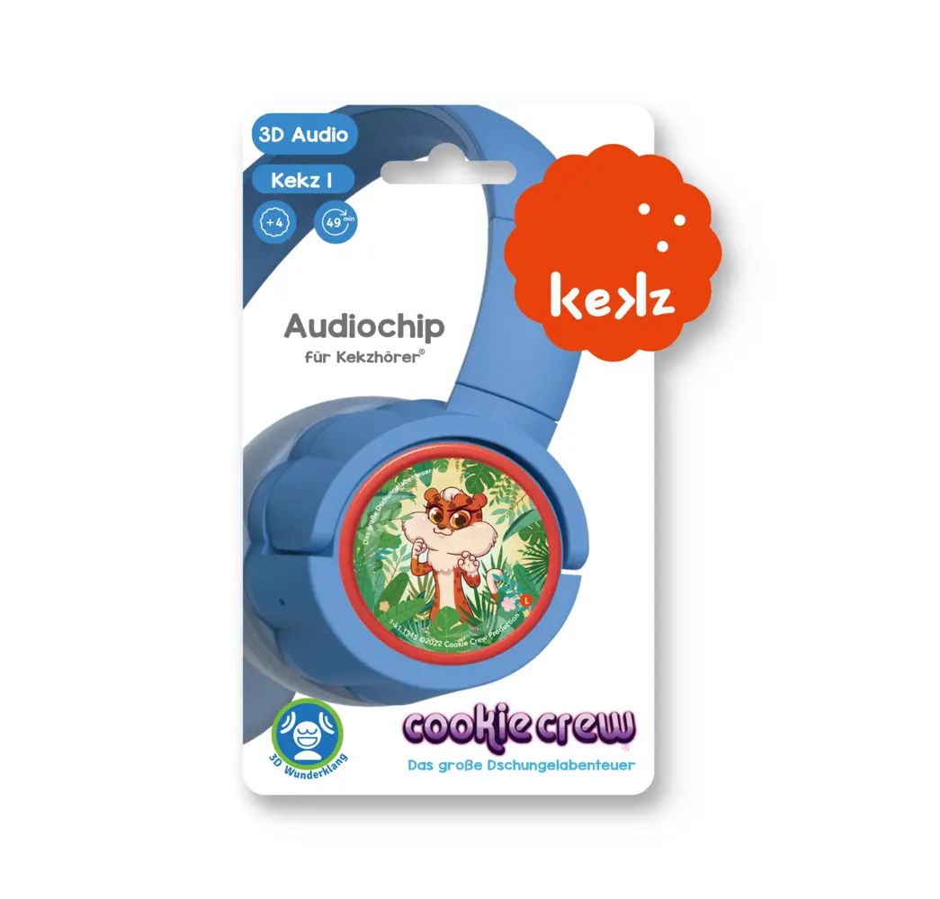 Bild: 4260721750752 | Cookie Crew - Das große Dschungel Abenteuer,1 Audio-Chip | Cookie Crew