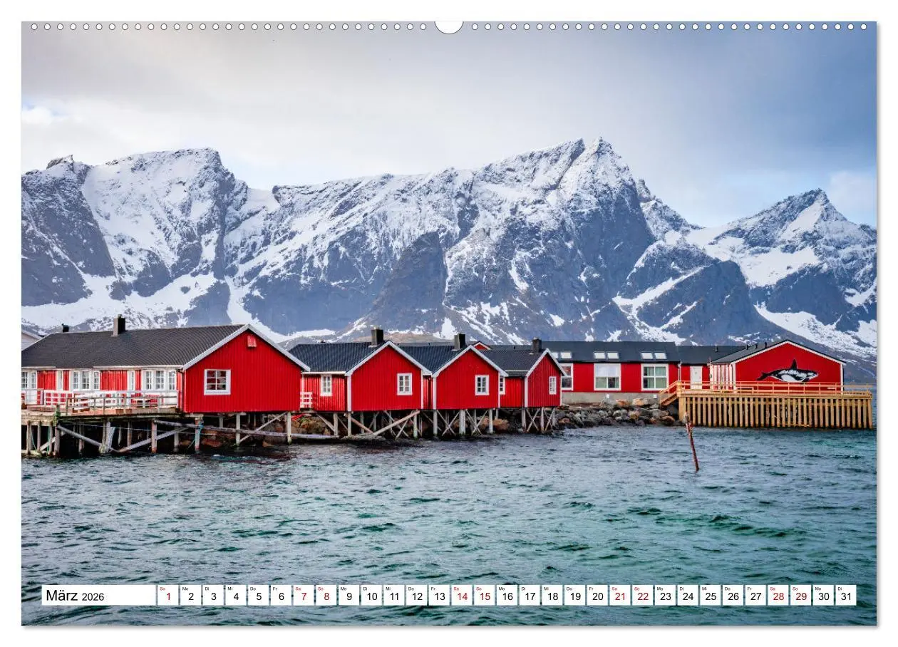 Bild: 9783457580752 | Lofoten - Eine Reise durch Nordnorwegen (Wandkalender 2026 DIN A2...