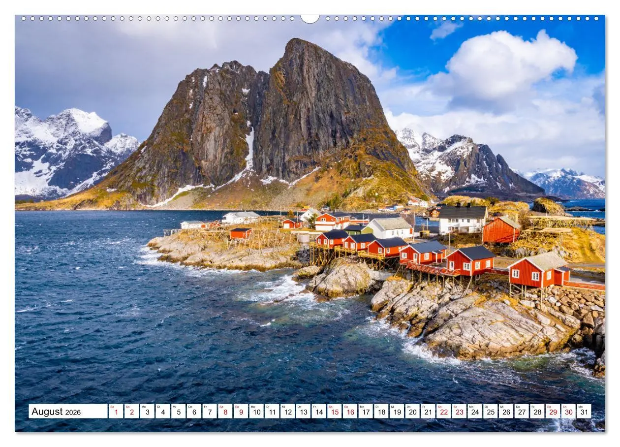 Bild: 9783457580752 | Lofoten - Eine Reise durch Nordnorwegen (Wandkalender 2026 DIN A2...