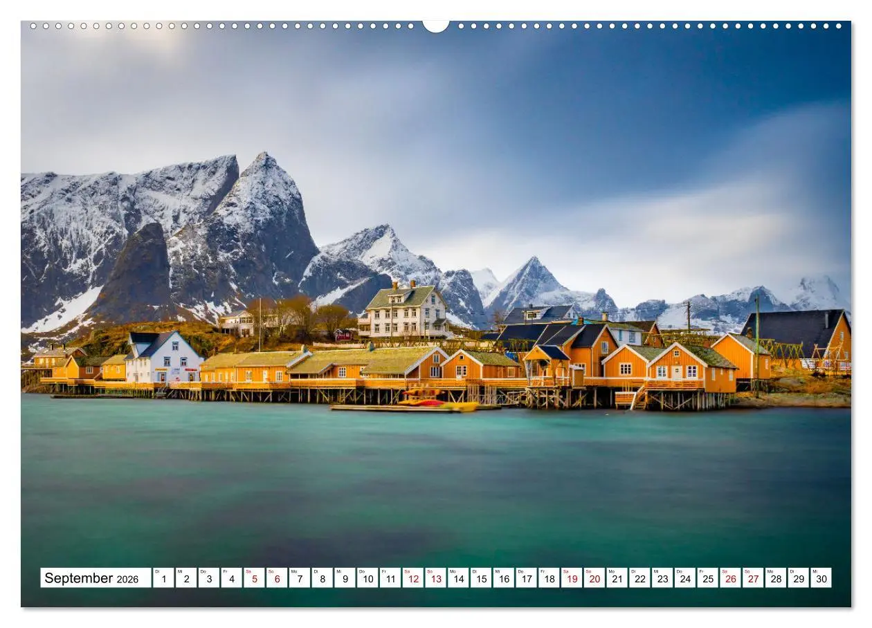 Bild: 9783457580752 | Lofoten - Eine Reise durch Nordnorwegen (Wandkalender 2026 DIN A2...