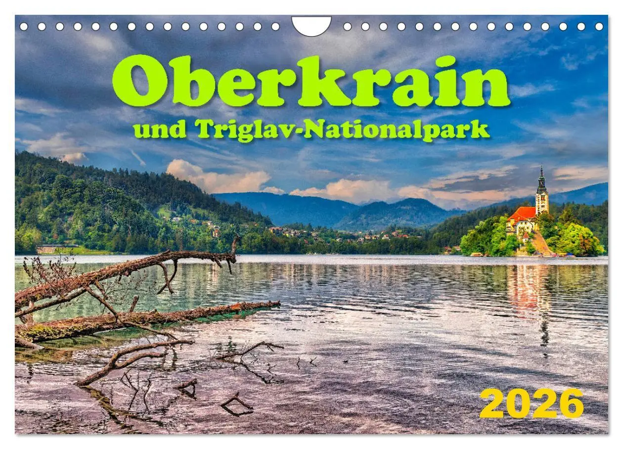 Cover: 9783457720752 | Oberkrain und Triglav-Nationalpark (Wandkalender 2026 DIN A4 quer),...