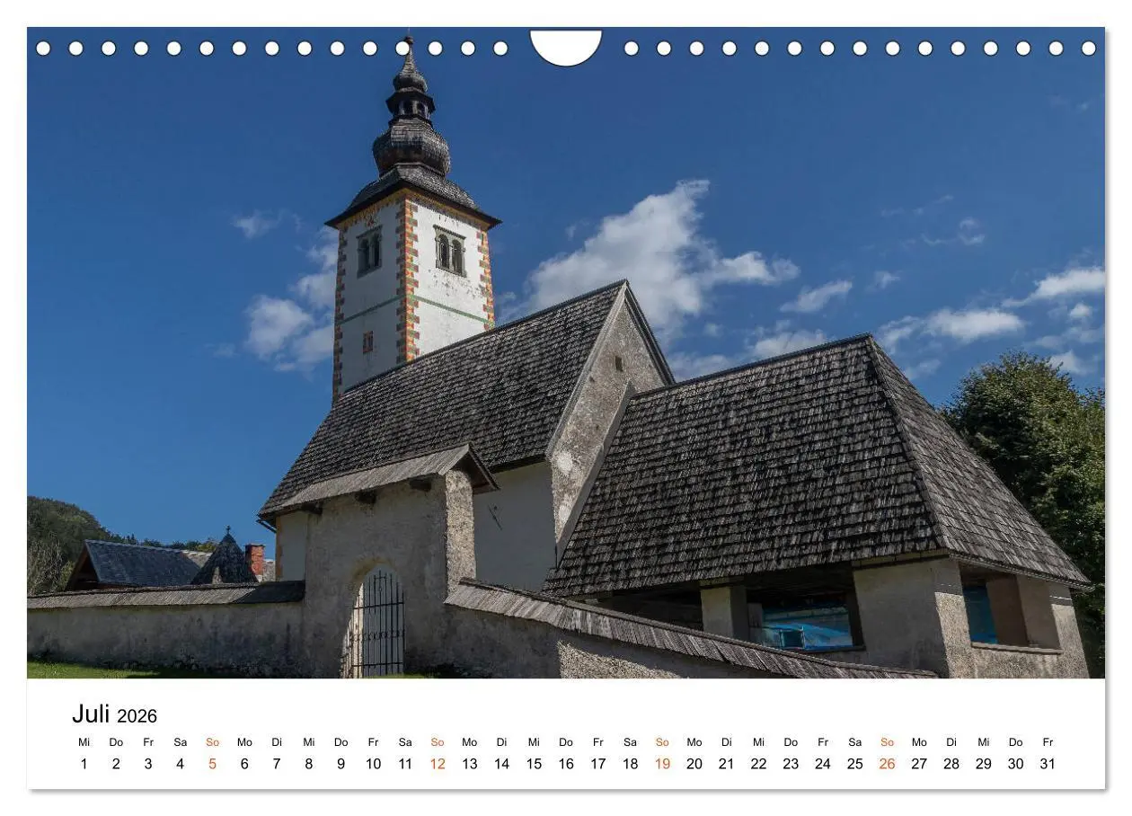 Bild: 9783457720752 | Oberkrain und Triglav-Nationalpark (Wandkalender 2026 DIN A4 quer),...