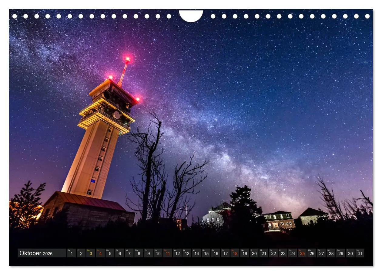Bild: 9783457890752 | Himmelslichter - Mond und Sterne (Wandkalender 2026 DIN A4 quer),...
