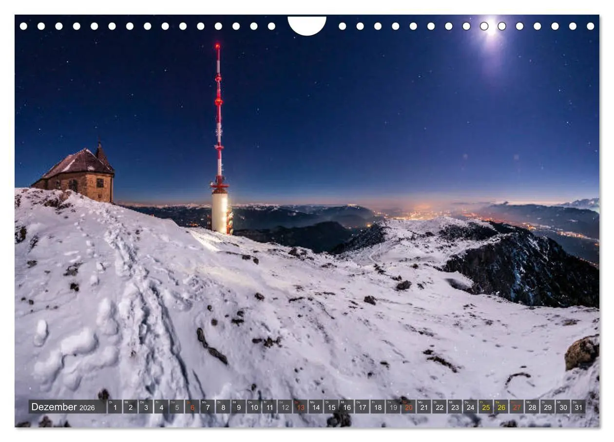 Bild: 9783457890752 | Himmelslichter - Mond und Sterne (Wandkalender 2026 DIN A4 quer),...