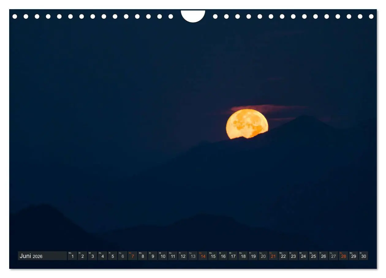 Bild: 9783457890752 | Himmelslichter - Mond und Sterne (Wandkalender 2026 DIN A4 quer),...