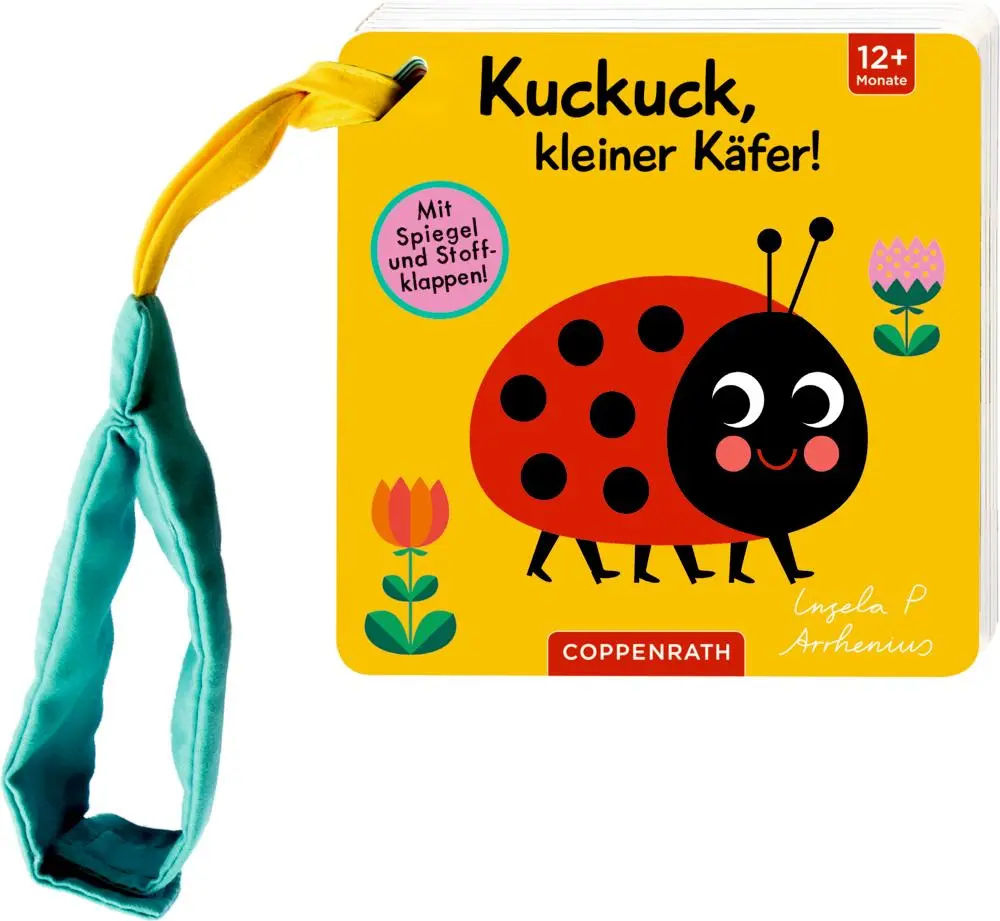 Cover: 9783649640752 | Mein Filz-Fühlbuch für den Buggy: Kuckuck, kleiner Käfer! | Arrhenius