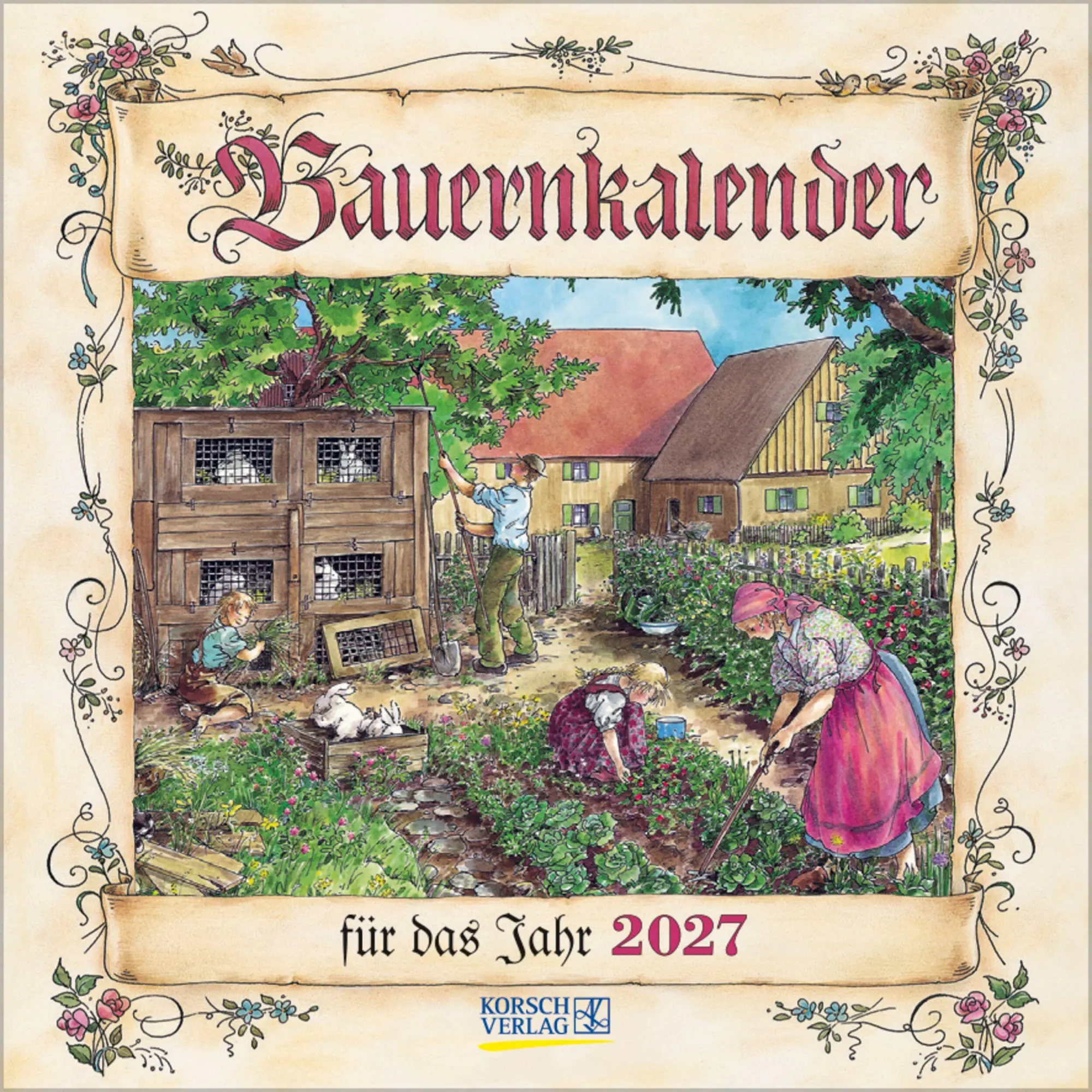 Cover: 9783819300752 | Bauernkalender 2027 | Verlag Korsch | Kalender | 13 S. | Deutsch