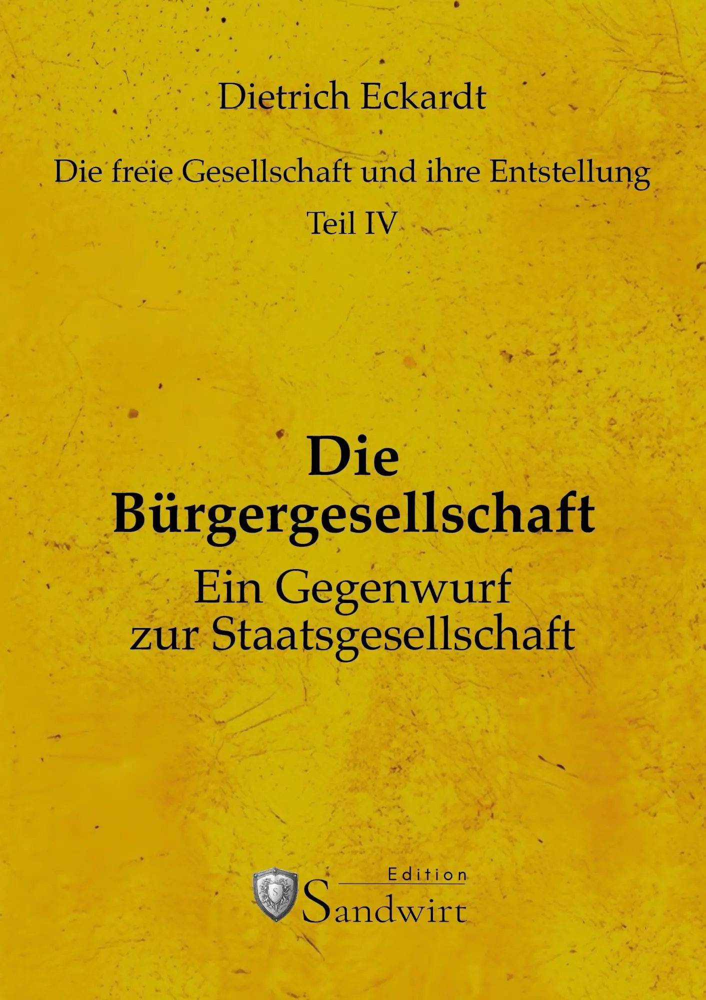 Cover: 9783986170752 | Die Bürgergesellschaft | Ein Gegenentwurf zur Staatsgesellschaft