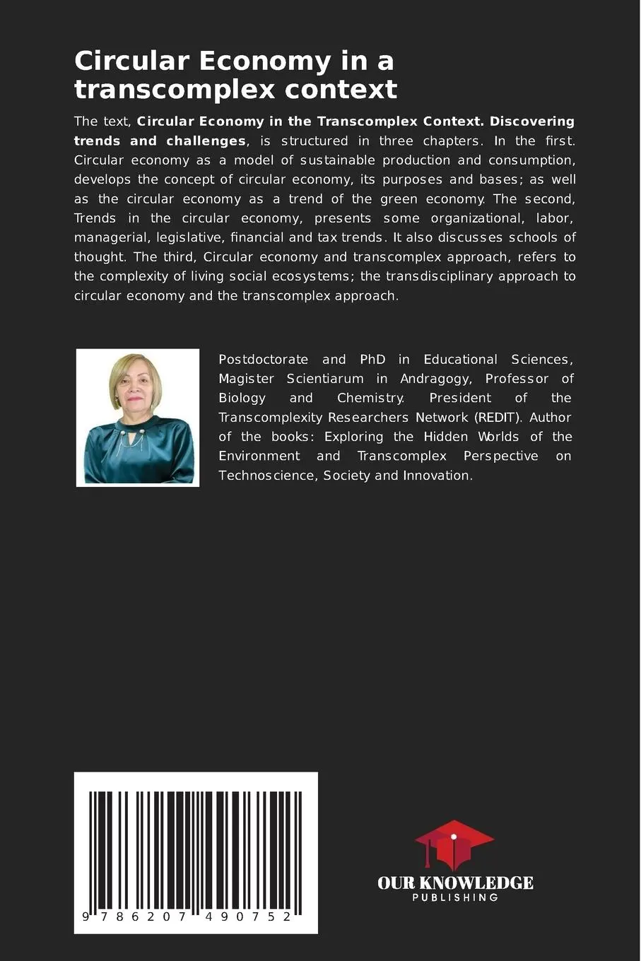 Rückseite: 9786207490752 | Circular Economy in a transcomplex context | González | Taschenbuch