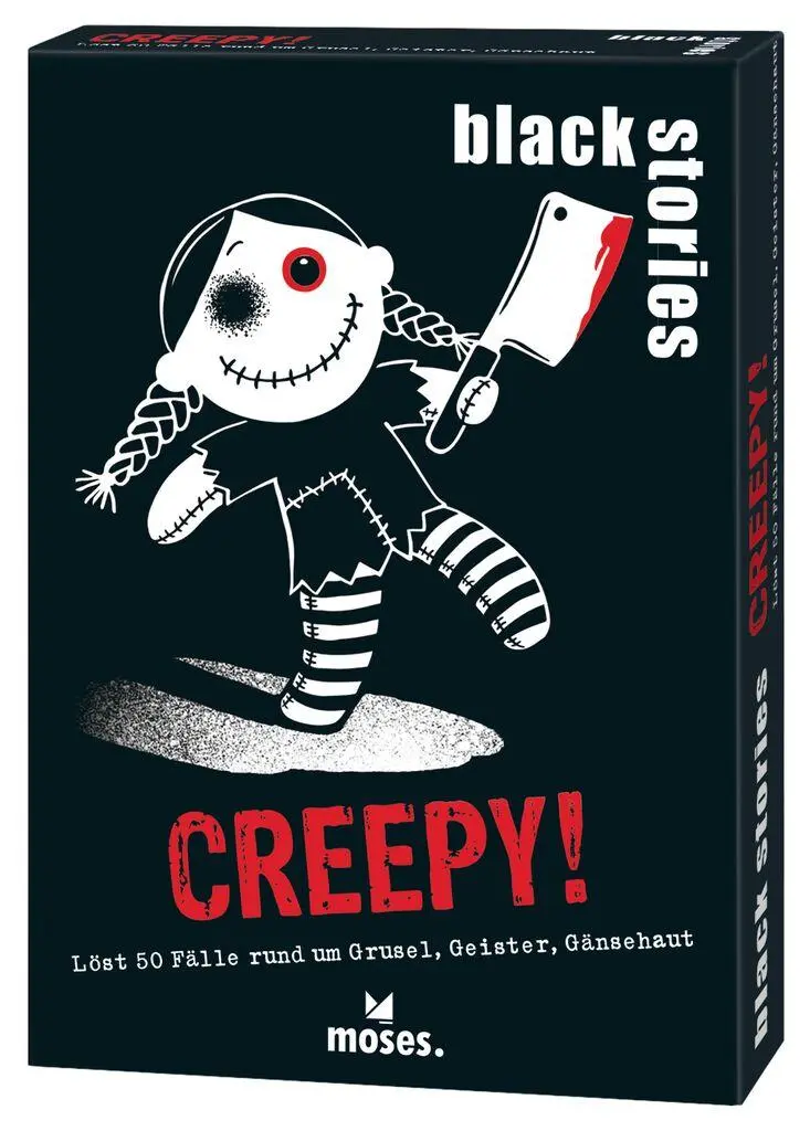 Cover: 4033477900852 | black stories Creepy! | Katharina Arendt (u. a.) | Spiel | 90085