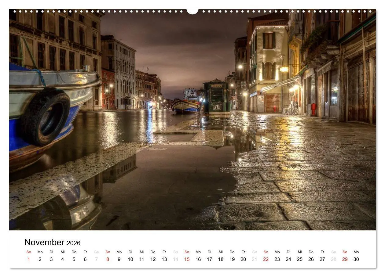 Bild: 9783457950852 | Venedig - La Serenissima 2026 (hochwertiger Premium Wandkalender...