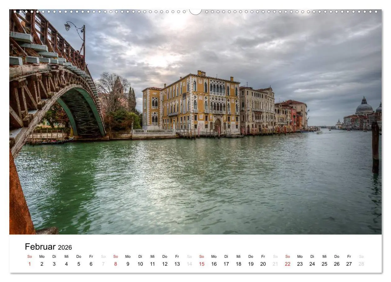 Bild: 9783457950852 | Venedig - La Serenissima 2026 (hochwertiger Premium Wandkalender...