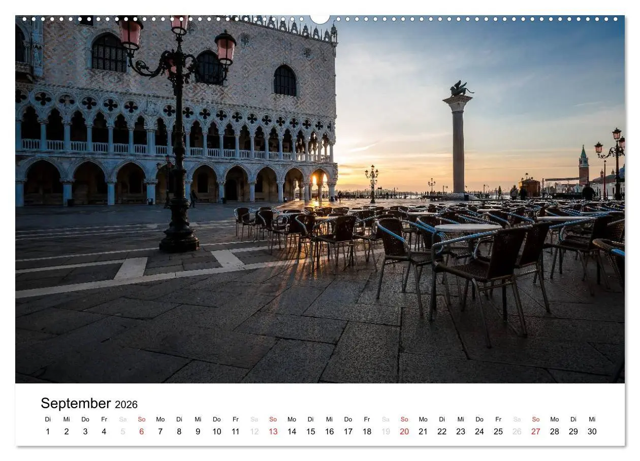 Bild: 9783457950852 | Venedig - La Serenissima 2026 (hochwertiger Premium Wandkalender...