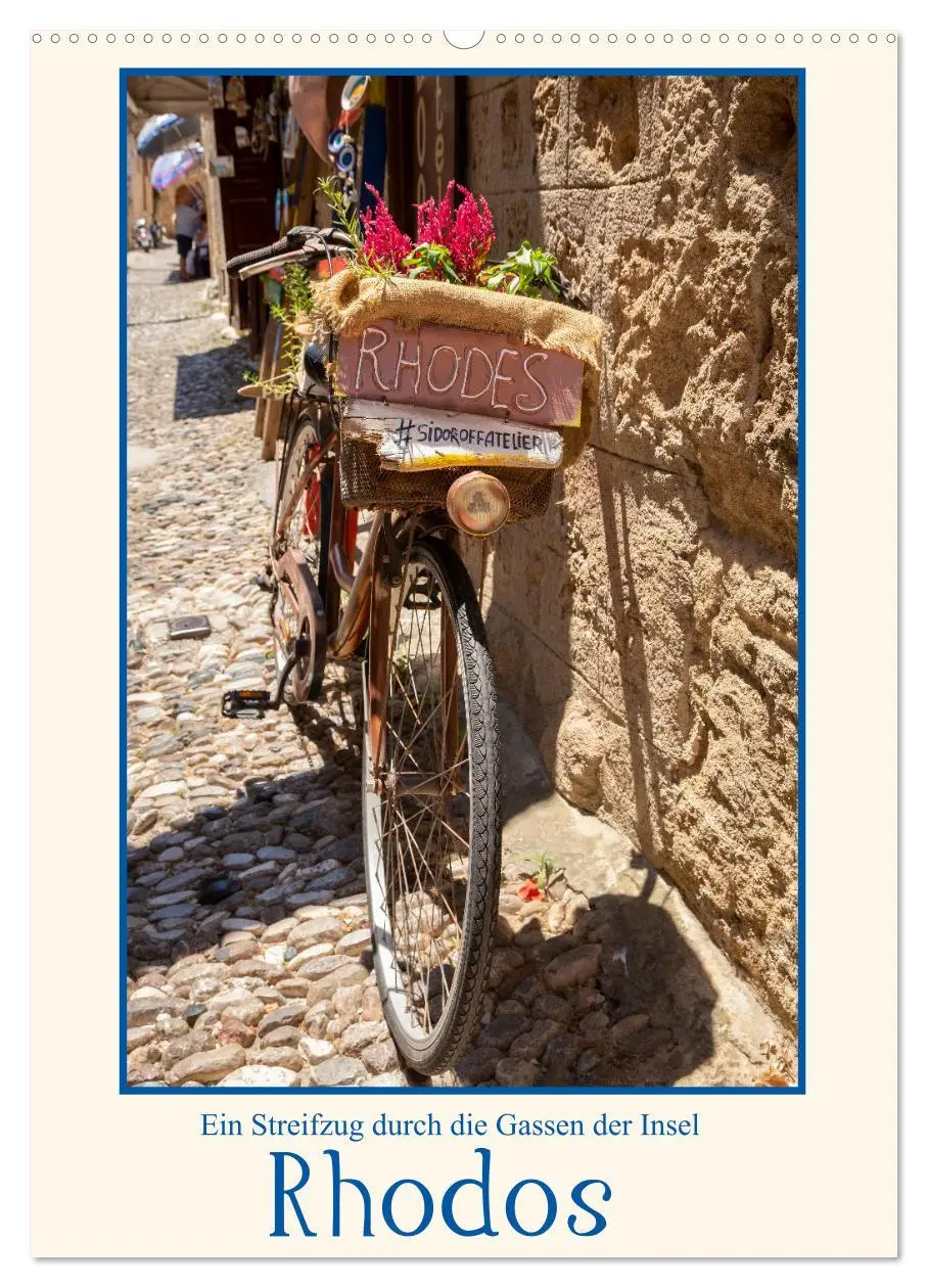 Cover: 9783516350852 | Ein Streifzug durch die Gassen der Insel Rhodos (Wandkalender 2026...