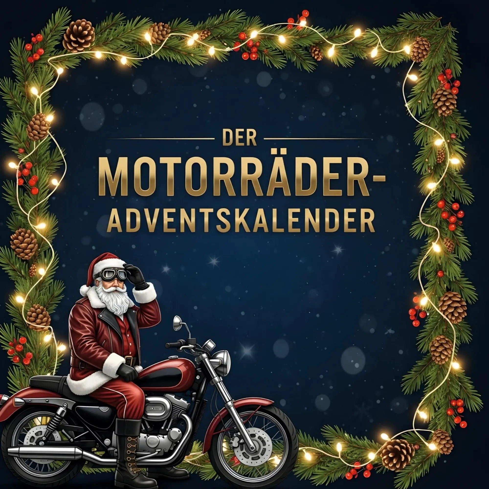 Cover: 9783695310852 | Der Motorräder-Adventskalender | Zoe Möller | Taschenbuch | Deutsch