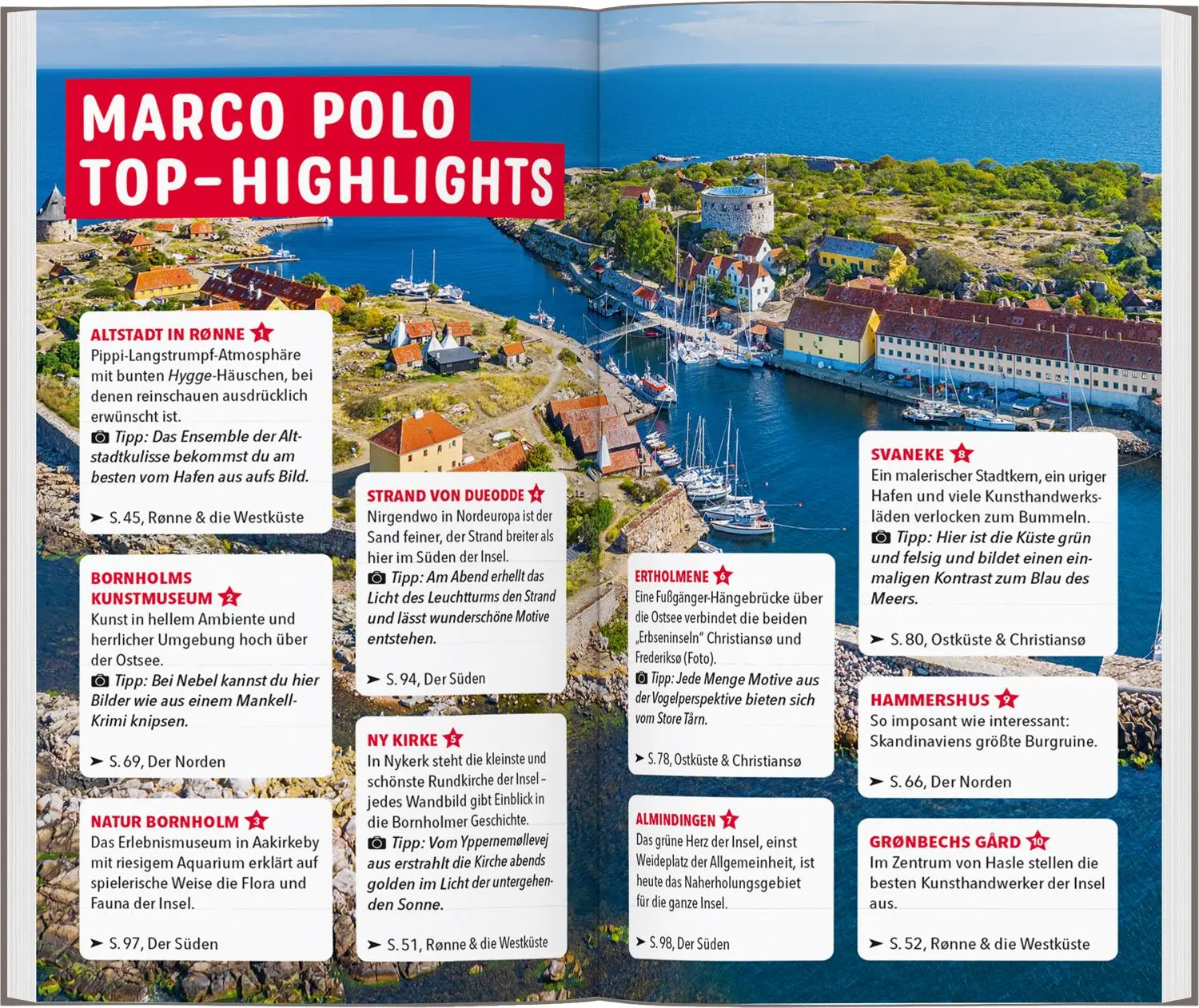 Bild: 9783829740852 | MARCO POLO Reiseführer Bornholm | Carina Tietz | Taschenbuch | 124 S.