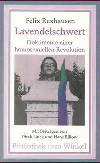 Cover: 9783861490852 | Lavendelschwert | Dokumente einer homosexuellen Revolution | Buch