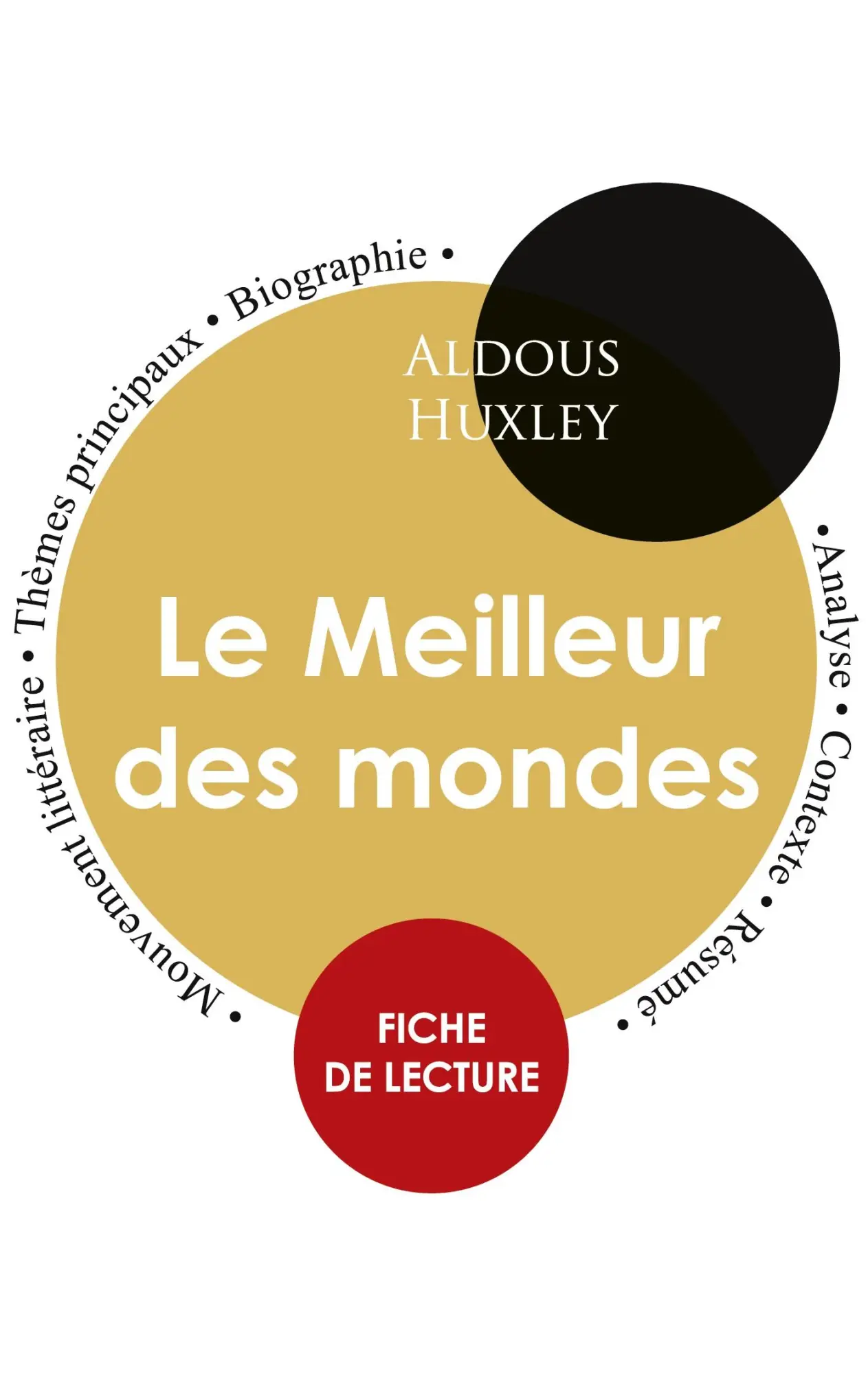 Cover: 9782759300952 | Fiche de lecture Le Meilleur des mondes (Étude intégrale) | Huxley