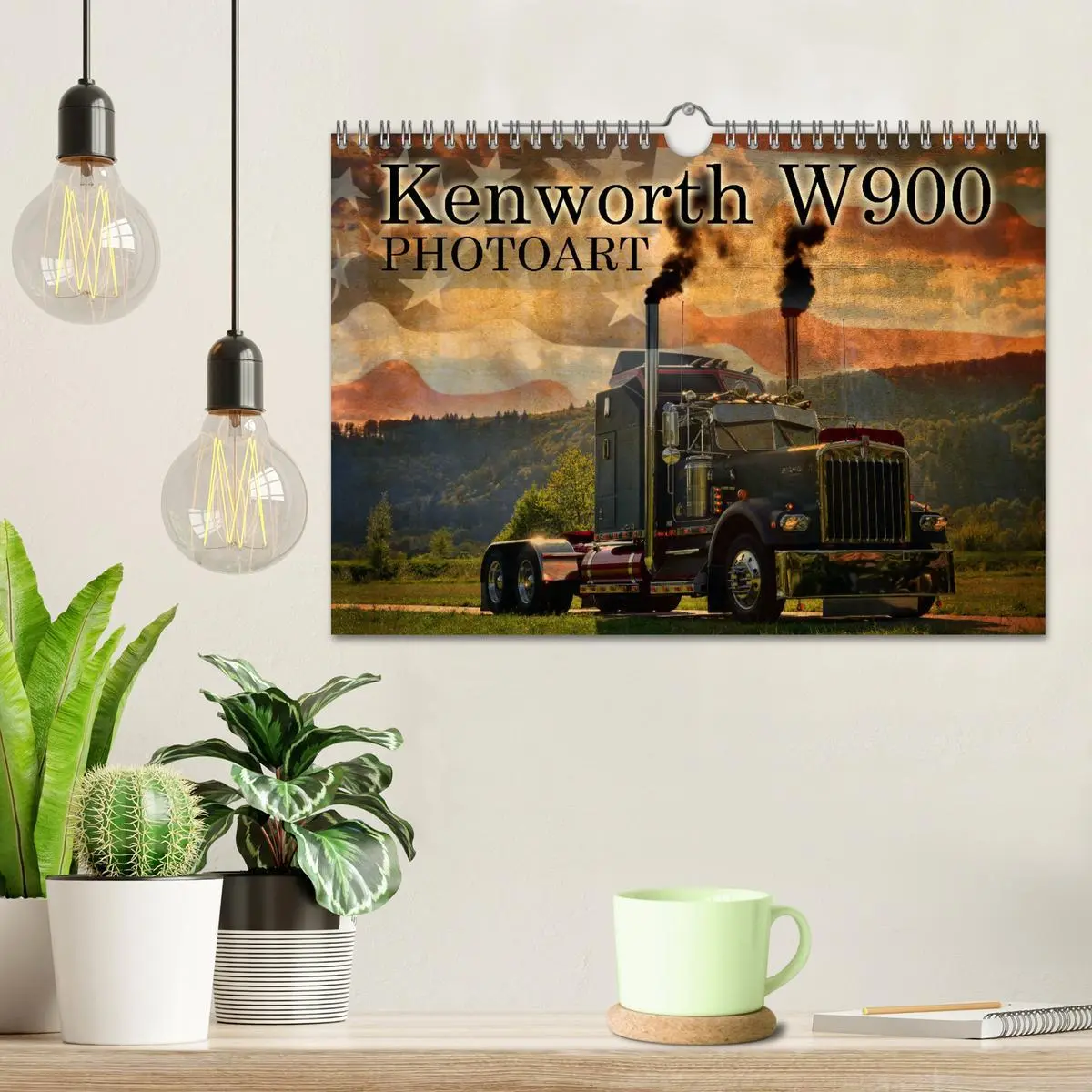 Bild: 9783457870952 | Kenworth W900 PHOTOART (Wandkalender 2026 DIN A4 quer), CALVENDO...