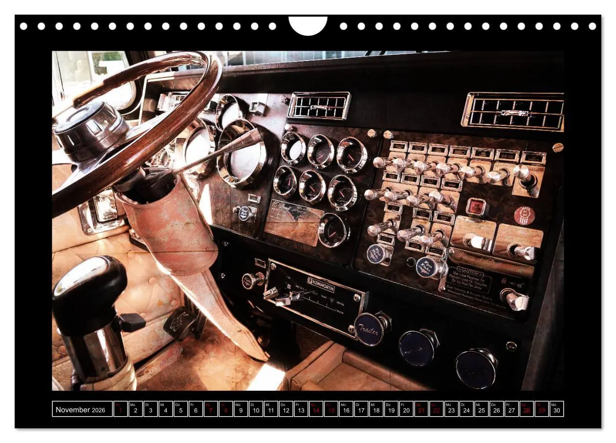 Bild: 9783457870952 | Kenworth W900 PHOTOART (Wandkalender 2026 DIN A4 quer), CALVENDO...