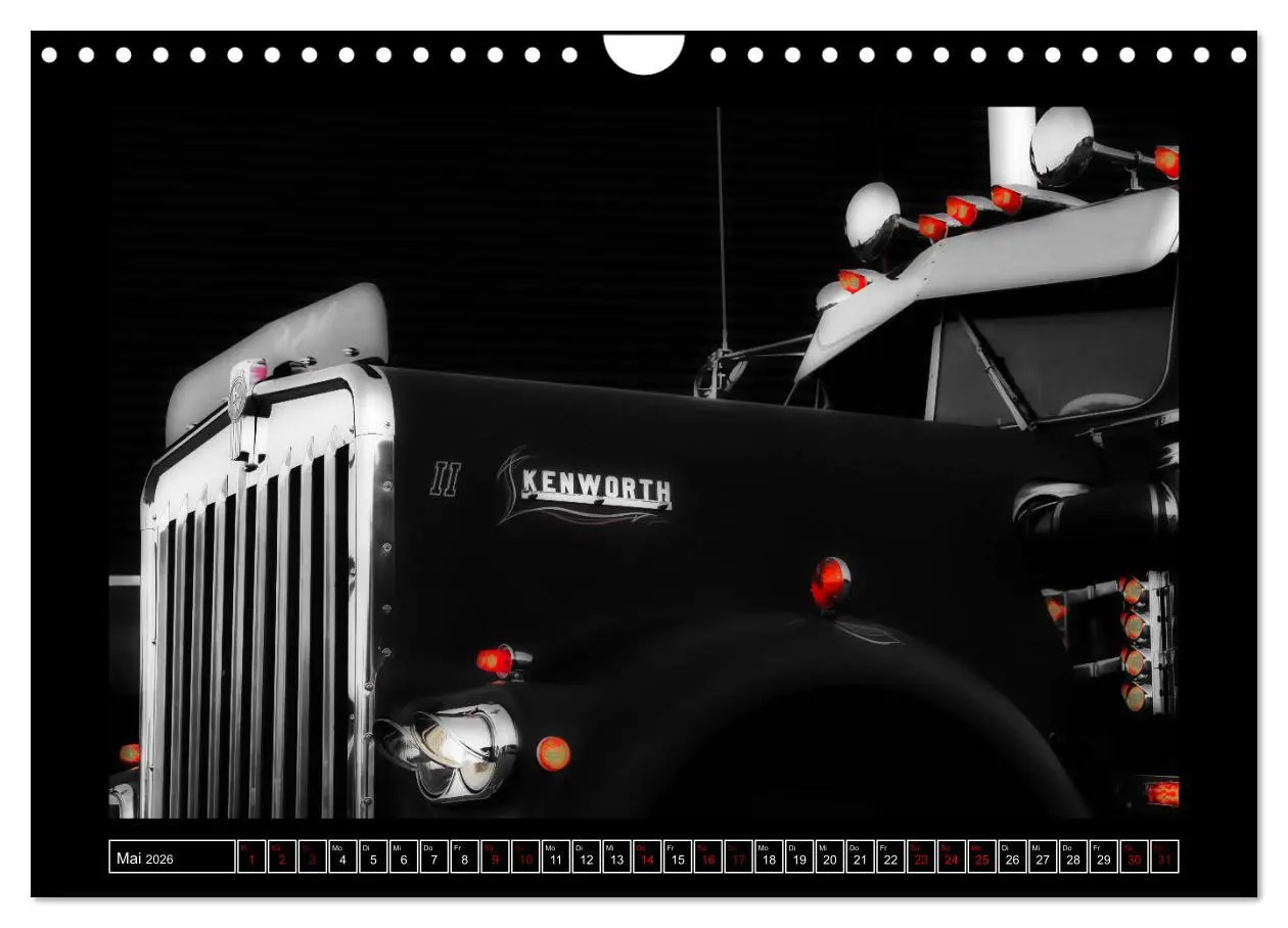 Bild: 9783457870952 | Kenworth W900 PHOTOART (Wandkalender 2026 DIN A4 quer), CALVENDO...