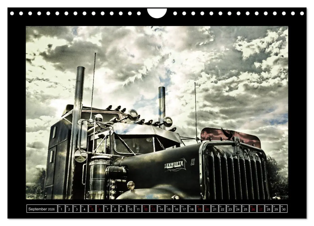 Bild: 9783457870952 | Kenworth W900 PHOTOART (Wandkalender 2026 DIN A4 quer), CALVENDO...