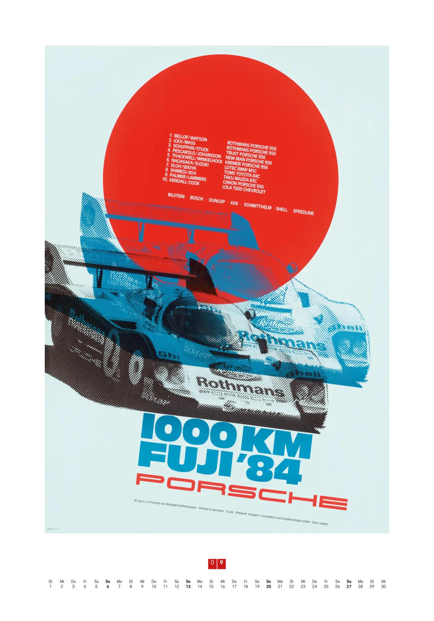 Bild: 9783667130952 | Porsche Rennplakate 2026 | Edwin Baaske | Kalender | 14 S. | Deutsch