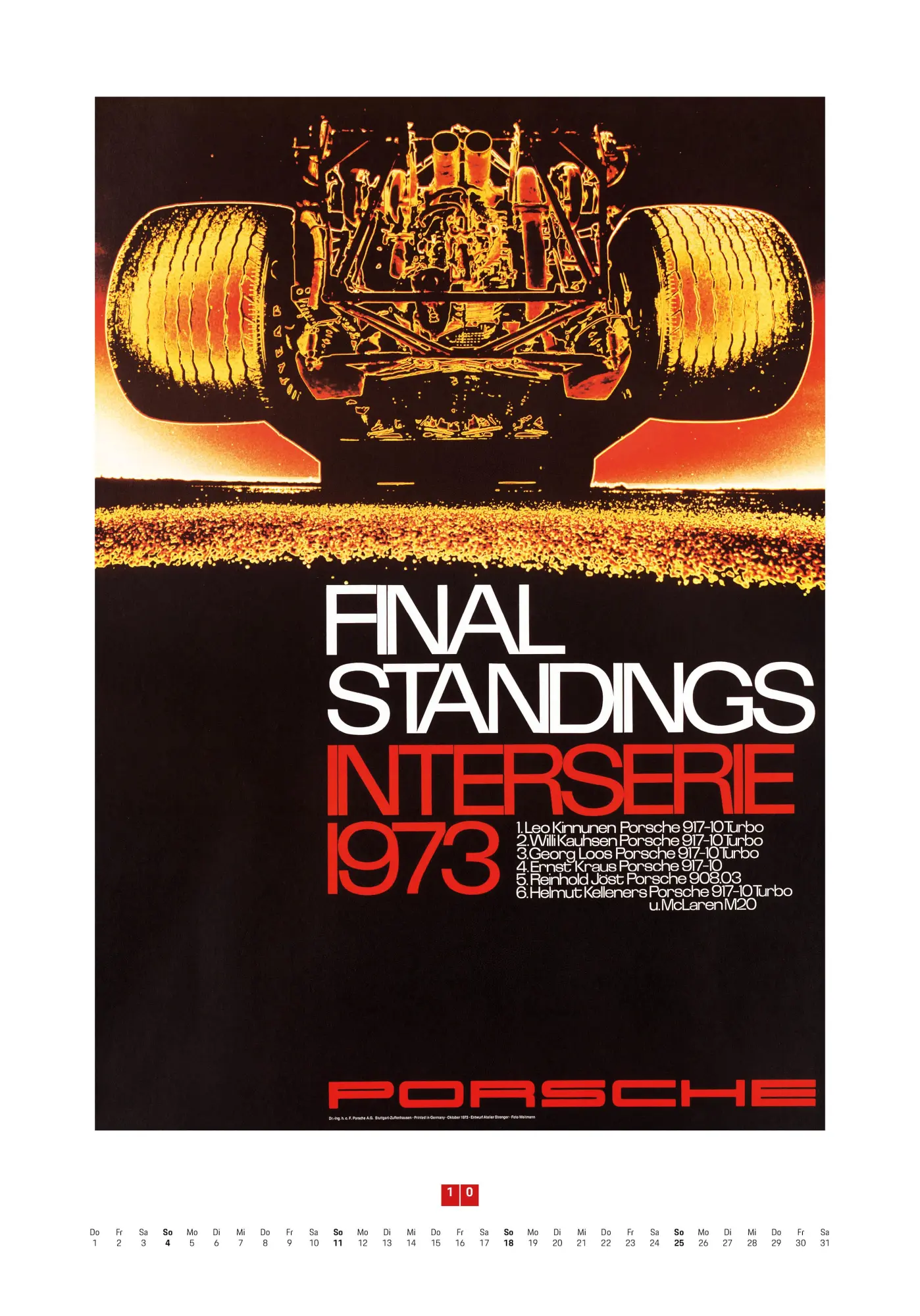 Bild: 9783667130952 | Porsche Rennplakate 2026 | Edwin Baaske | Kalender | 14 S. | Deutsch