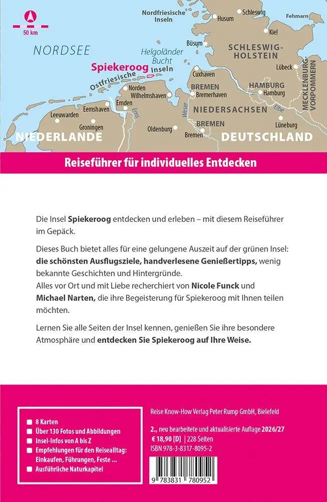 Bild: 9783831780952 | Reise Know-How Reiseführer Spiekeroog | Nicole Funck (u. a.) | Buch