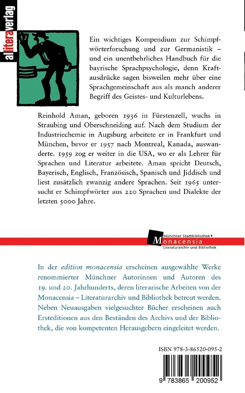 Rückseite: 9783865200952 | Bayrisch-Österreichisches Schimpfwörterbuch | Reinhold Amann | Buch