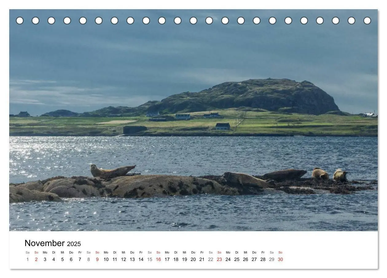 Bild: 9783435671052 | Iona. Insel der Pilger (Tischkalender 2025 DIN A5 quer), CALVENDO...