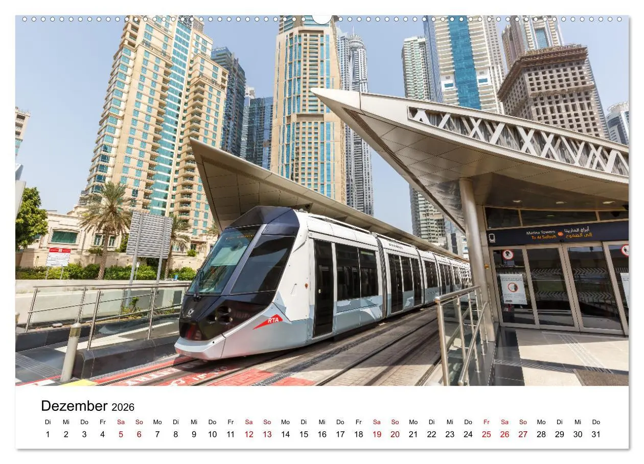 Bild: 9783457451052 | Weltstadt Dubai (hochwertiger Premium Wandkalender 2026 DIN A2...