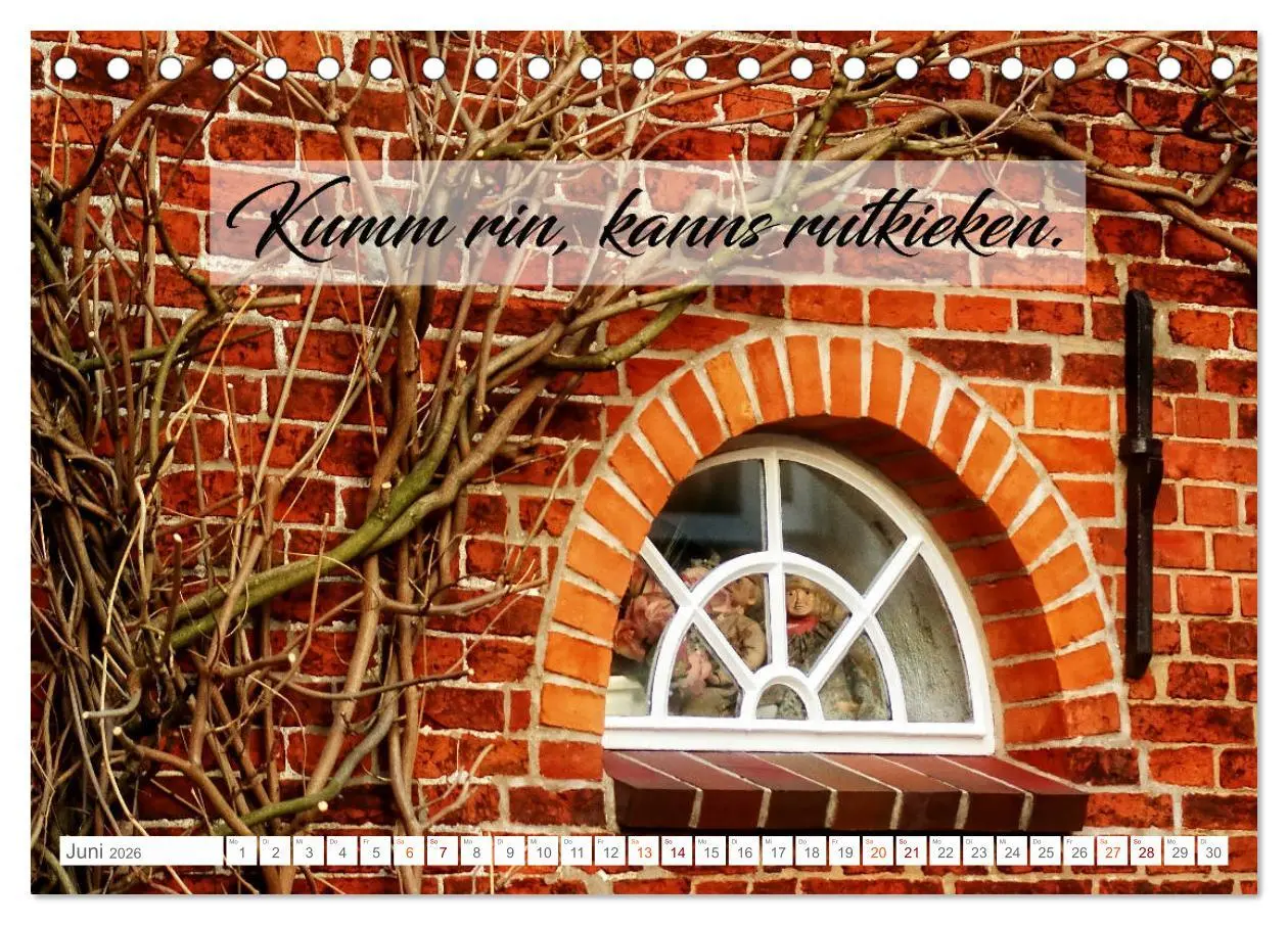 Bild: 9783457831052 | Plattdüütsche Sprökje 2026 (Tischkalender 2026 DIN A5 quer),...