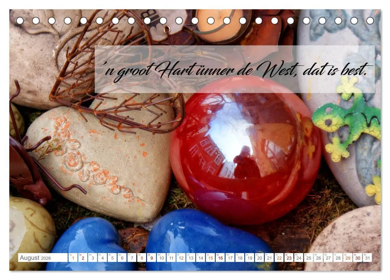 Bild: 9783457831052 | Plattdüütsche Sprökje 2026 (Tischkalender 2026 DIN A5 quer),...