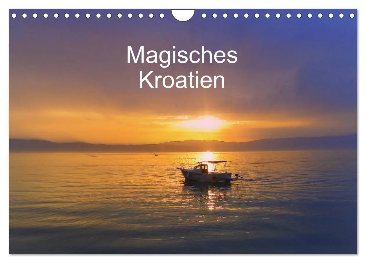 Cover: 9783516161052 | Magisches Kroatien (Wandkalender 2026 DIN A4 quer), CALVENDO...