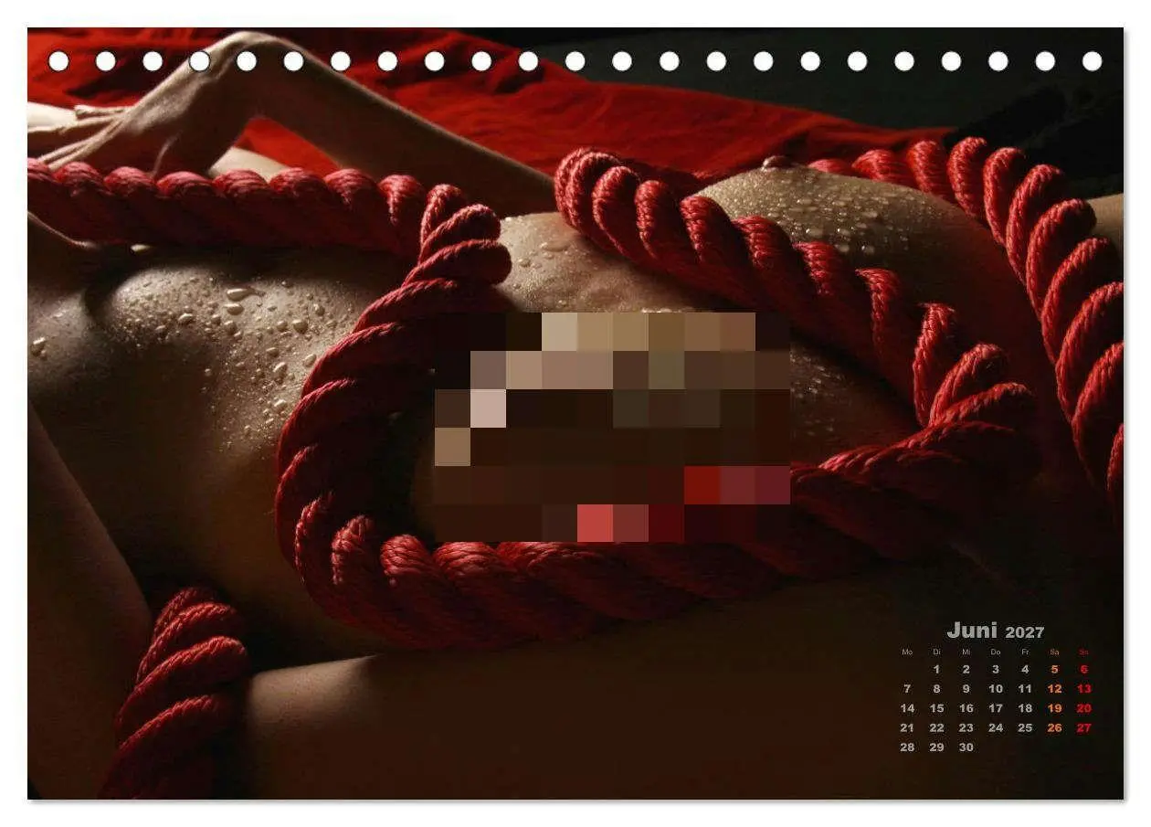 Bild: 9783516781052 | Glanzperlen - Wassertropfen auf nackter Haut (Tischkalender 2027...