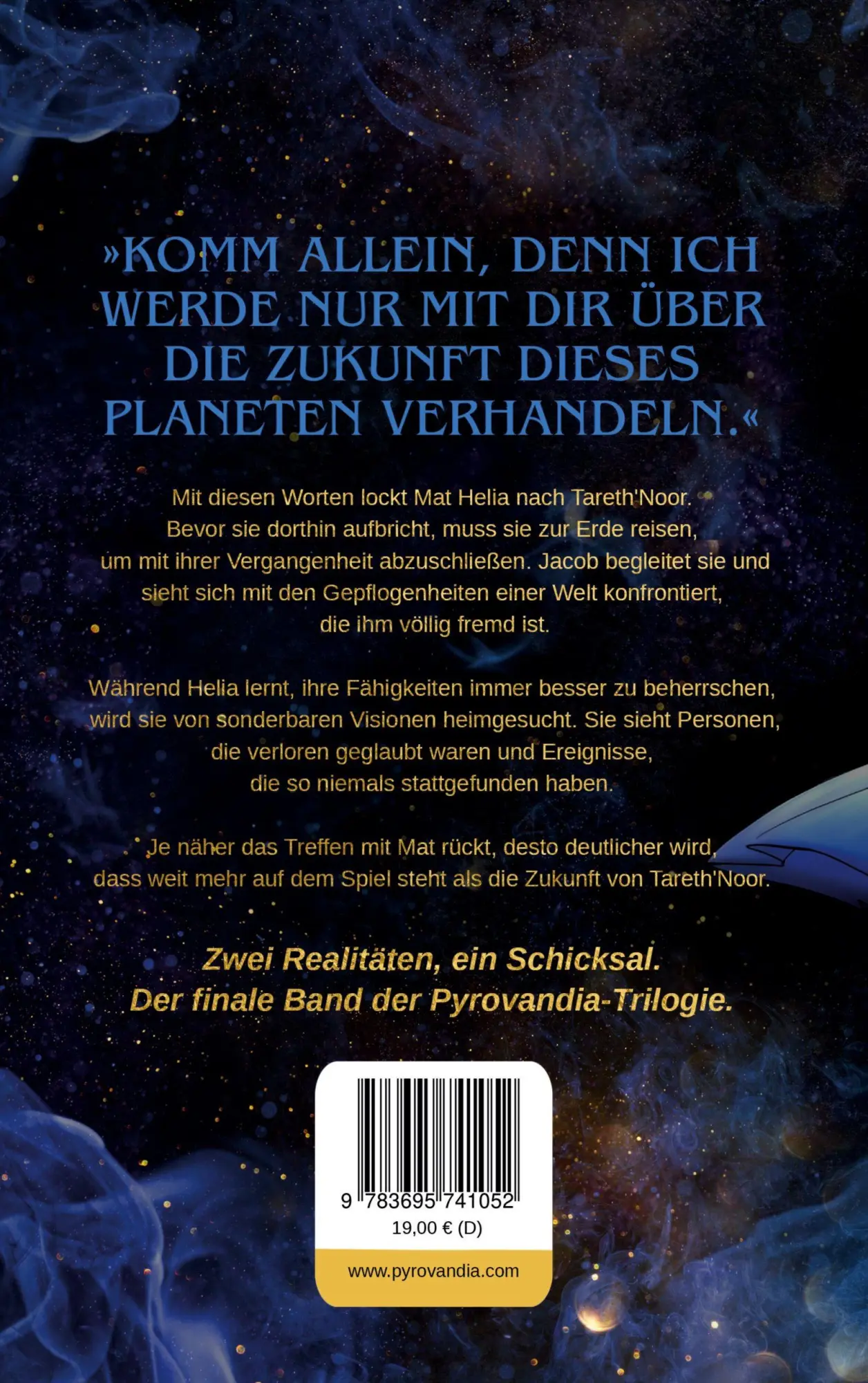 Rückseite: 9783695741052 | Pyrovandia Wende das Schicksal | Teil 3 der magischen Romantasy-Reihe