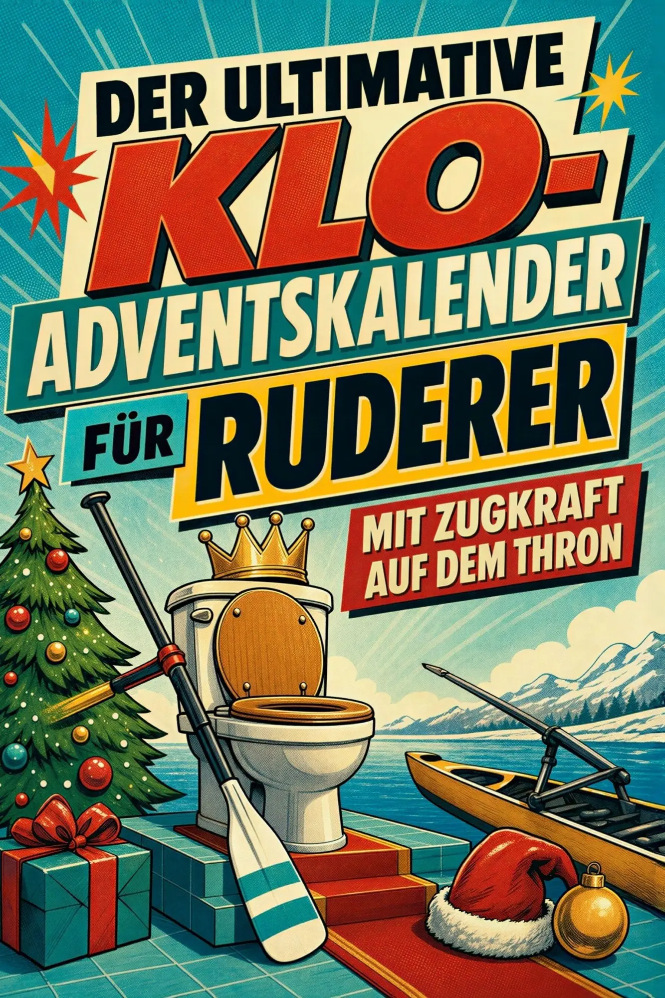 Cover: 9783696111052 | Der ultimative Klo-Adventskalender für Ruderer | Florian Hartmann