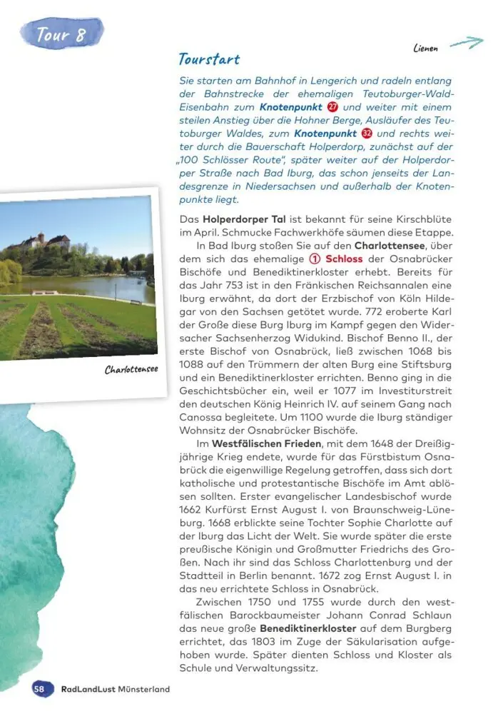 Bild: 9783969901052 | Münsterland RadLandLust, 32 Lieblingstouren, E-Bike-geeignet mit...